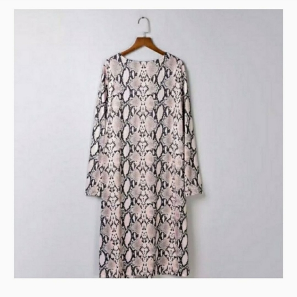 💥NWT -Pink Snakeprint Kimono / Cardigan / … - Picture 6 of 6